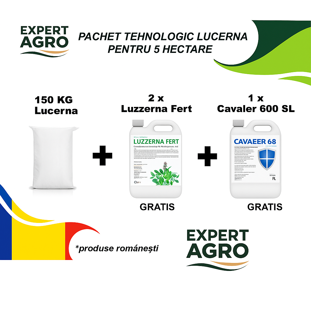150kg Samanta lucerna + tratamente aferent a 7ha REDUCERE LIMITATA BLACK FRIDAY